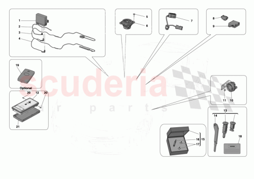 Part Diagram for Ferrari 55049934
