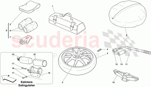 Part Diagram for Ferrari 236032