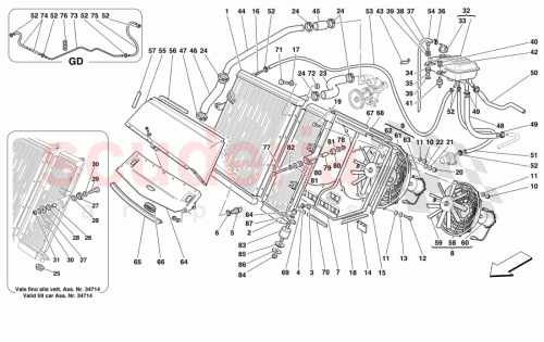 Part Diagram for Ferrari 164616