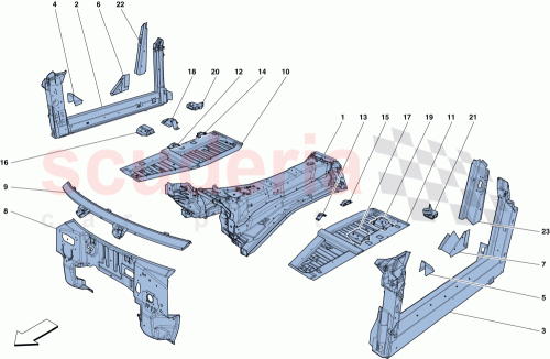 Part Diagram for Ferrari 283384