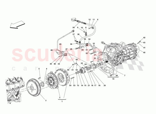 Part Diagram for Ferrari 14304424