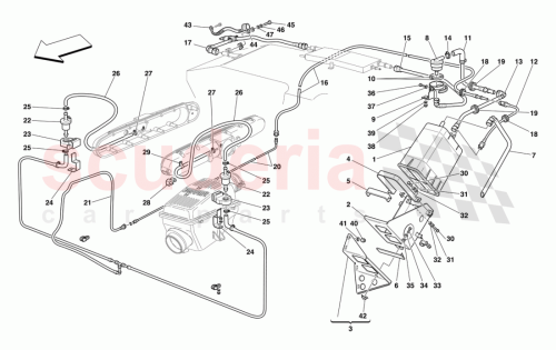 Part Diagram for Ferrari 180789