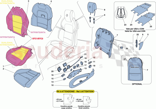 Part Diagram for Ferrari 84452400