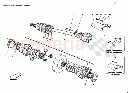 Part Diagram for Ferrari 174756