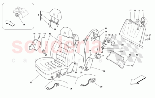 Part Diagram for Ferrari 644248