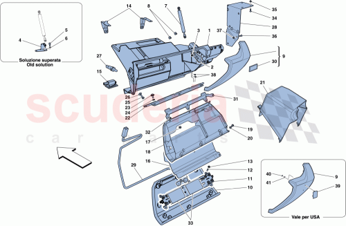 Part Diagram for Ferrari 82609900