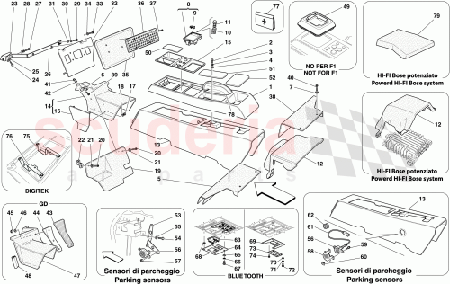 Part Diagram for Ferrari 80408700