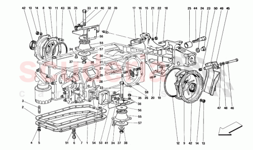 Part Diagram for Ferrari 11032321