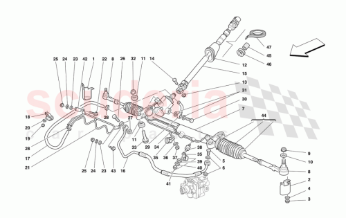 Part Diagram for Ferrari 157747