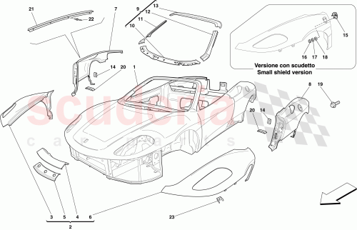 Part Diagram for Ferrari 67762911