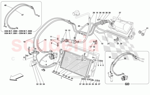 Part Diagram for Ferrari 165562