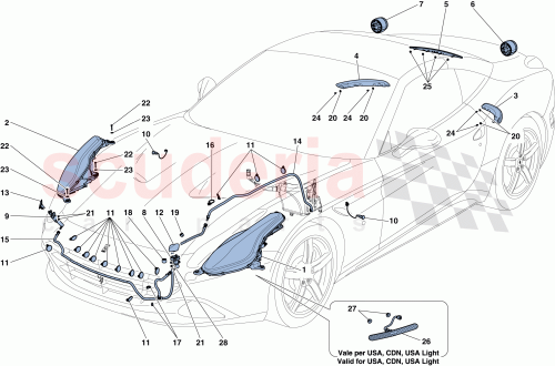 Part Diagram for Ferrari 85828010