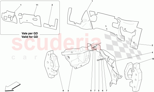 Part Diagram for Ferrari 82839700