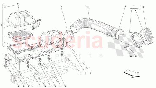 Part Diagram for Ferrari 182812