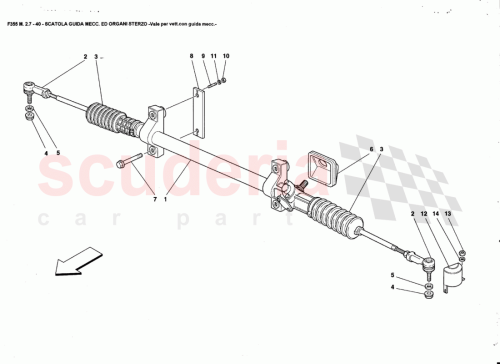 Part Diagram for Ferrari 158734