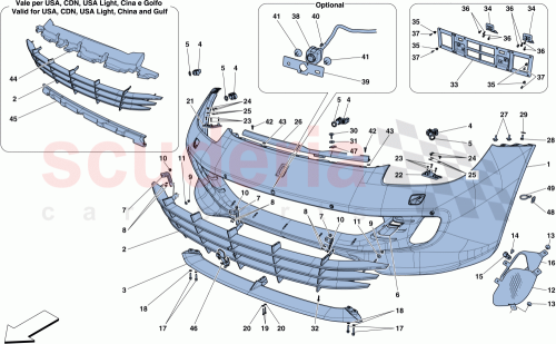 Part Diagram for Ferrari 88297800