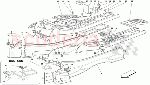 Part Diagram for Ferrari 648973