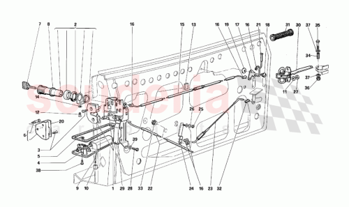 Part Diagram for Ferrari 62764600