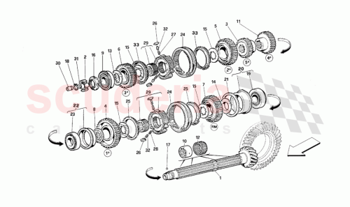 Part Diagram for Ferrari 156714