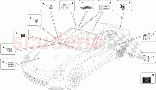 Part Diagram for Ferrari 239213