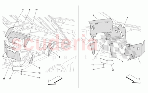 Part Diagram for Ferrari 65205100