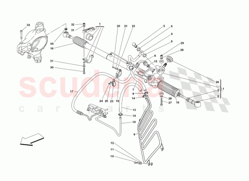 Part Diagram for Ferrari 179556