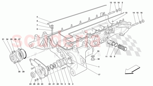 Part Diagram for Ferrari 13454034