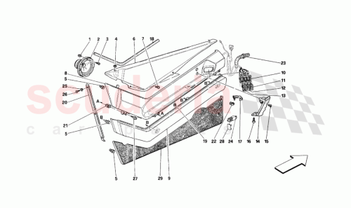 Part Diagram for Ferrari 636252