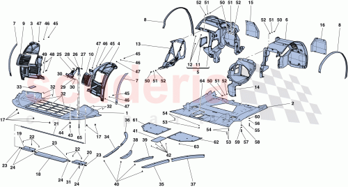Part Diagram for Ferrari 301428