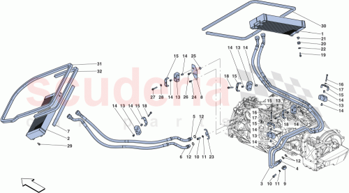 Part Diagram for Ferrari 298095