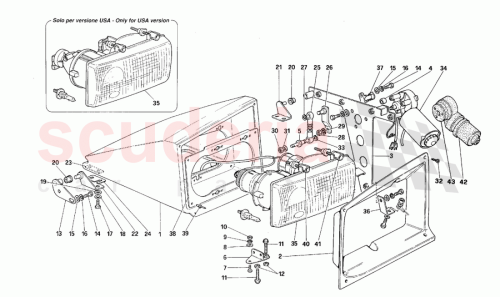 Part Diagram for Ferrari 60174307