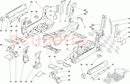 Part Diagram for Ferrari 985187276