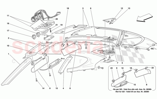 Part Diagram for Ferrari 656508