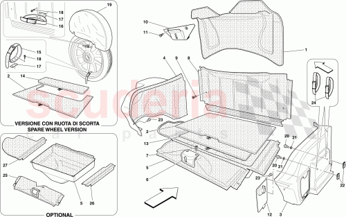 Part Diagram for Ferrari 69867100