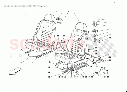 Part Diagram for Ferrari 643420