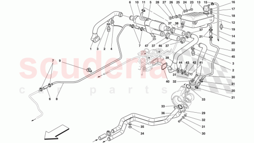 Part Diagram for Ferrari 154140