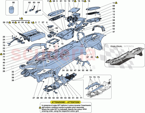 Part Diagram for Ferrari 88508000