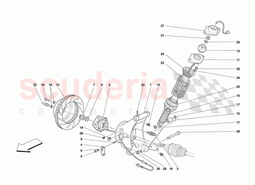 Part Diagram for Ferrari 159309