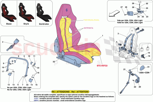 Part Diagram for Ferrari 310568