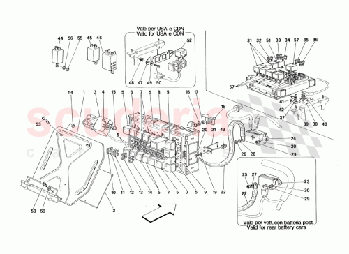 Part Diagram for Ferrari 15643975