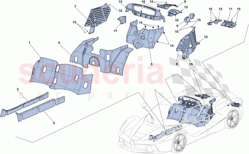 Part Diagram for Ferrari 306704