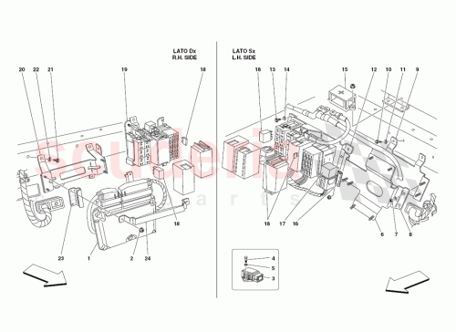 Part Diagram for Ferrari 81035900