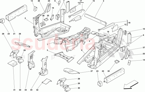 Part Diagram for Ferrari 985196327