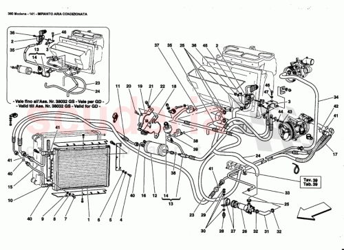 Part Diagram for Ferrari 65628300