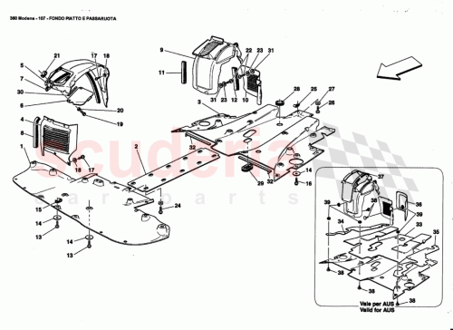 Part Diagram for Ferrari 65060000