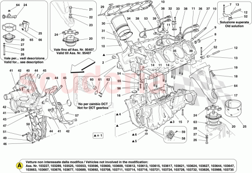 Part Diagram for Ferrari 11112834