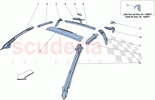 Part Diagram for Ferrari 85048000