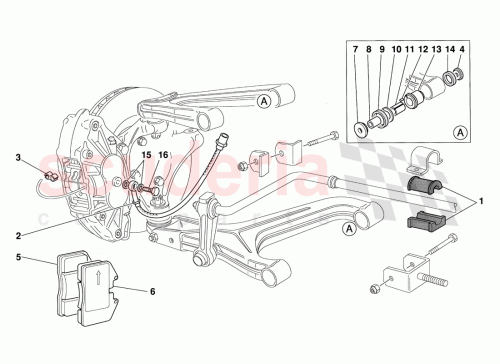 Part Diagram for Ferrari 153179