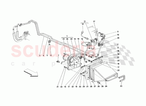 Part Diagram for Ferrari 291225
