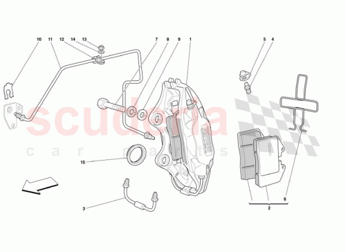 Part Diagram for Ferrari 212531